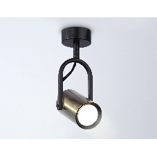 Светильник Ambrella light TA13192 BK/SB черный/бронза GU10 max 12W D55*L100*H200