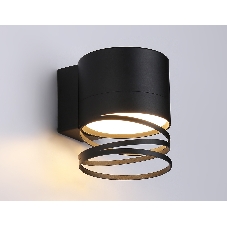Светильник Ambrella light TN71113 BK черный GX53 max 12W 110*82*100