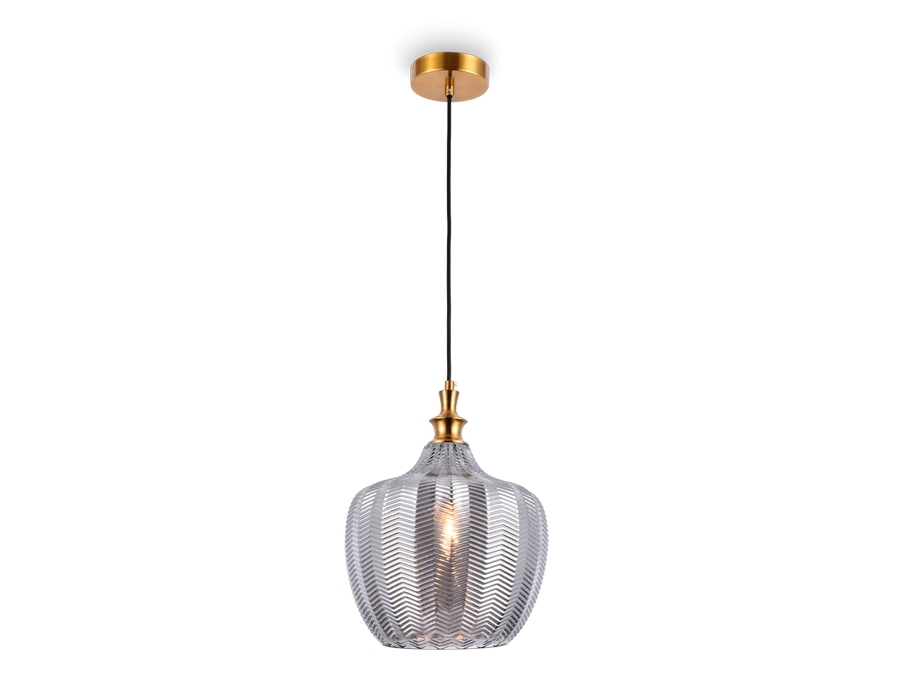 Светильник Ambrella light TR3533 SB/SM бронза/дымчатый E27 max 40W D250*1200