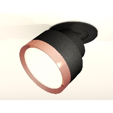 Светильник Ambrella Light XM8102503 SBK/PPG черный песок/золото розовое полированное GX53 (A2242, A2106, C8102, N8126)