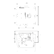 Розетка ТВ+Ethernet RJ-45 6 cat.(белый)