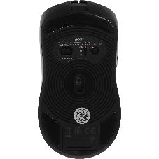 Мышь беспроводная Acer OMR312 черный, 3200 dpi, радиоканал, Bluetooth, USB, кнопки - 5