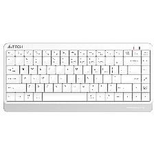 Клавиатура беспроводная A4Tech Fstyler FBK11 USB, Bluetooth/Радиоканал, белый/серый