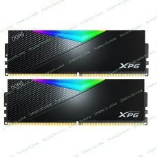 Оперативная память XPG Lancer, DDR5, 64GB (2x32GB), 6400MHz, CL32, DIMM, с радиаторами, RGB, черный