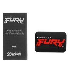 Оперативная память Kingston Fury Beast, DDR5, 32GB (2x16GB), 5600MHz, CL36, DIMM, с радиаторами, черный