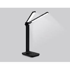 Светодиодная настольная лампа с диммированием Ambrella light DE491 BK черный LED 3000K/4200K/6400K 9W