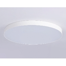 Потолочный светодиодный светильник Ambrella light FV5539 WH белый LED 130W 3000K D800*58 (Без ПДУ)