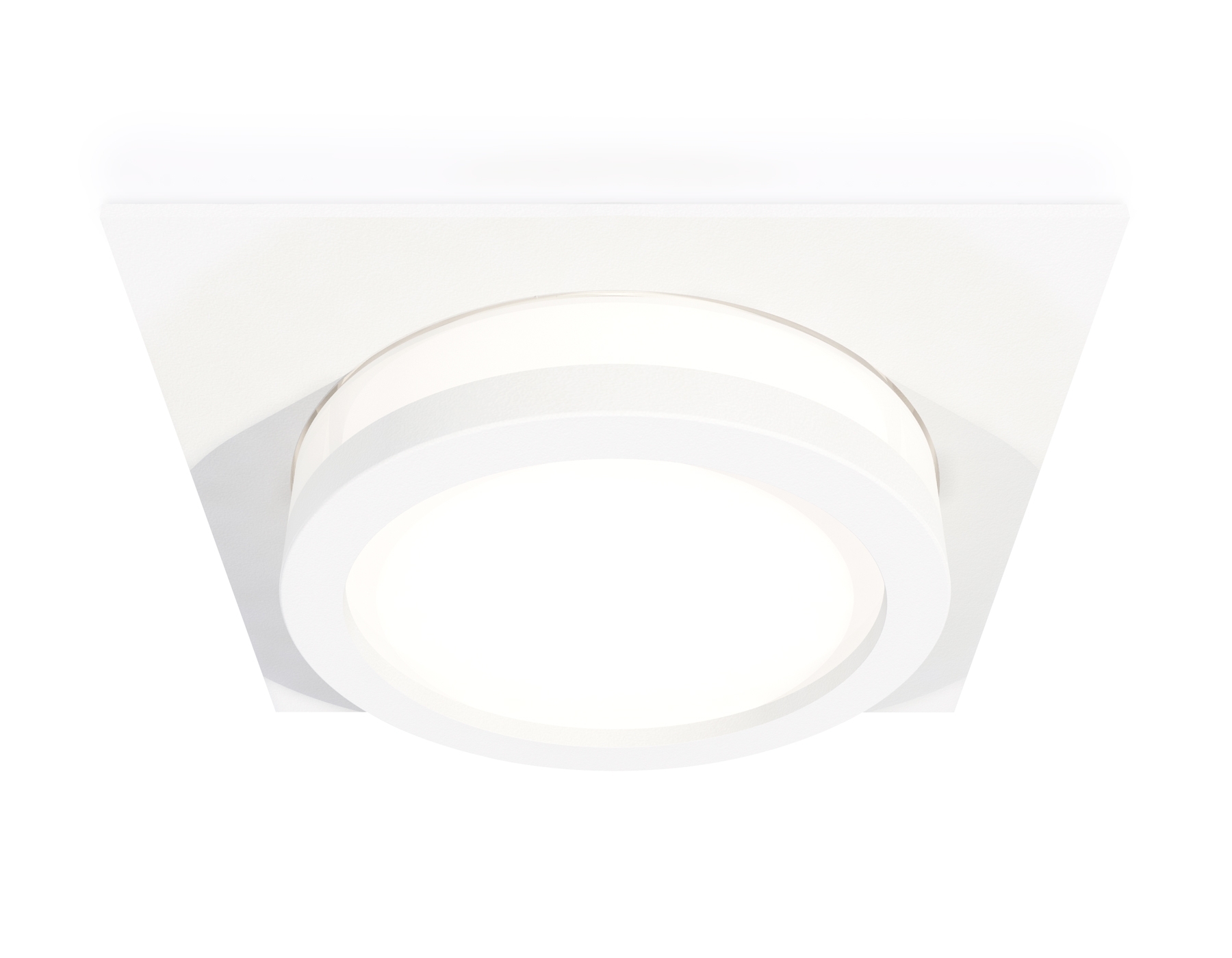 Комплект встраиваемого светильника Ambrella light XC8061017 SWH/FR белый песок/белый матовый GX53 (C8061, N8412)