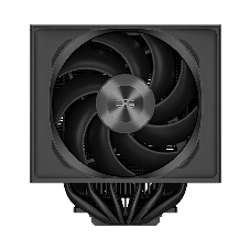 Кулер для процессора PCCooler RZ820 Display BK (290W, 4-pin PWM, LED, 169mm, Al/Cu, 8x6mm, 1x140mm + 1x150mm, 71.9/78.7CFM, 27.1/35.8dBA, 1500/2500RPM, S: 1851/1700/1200/115X/20XX, AM5/AM4, black)