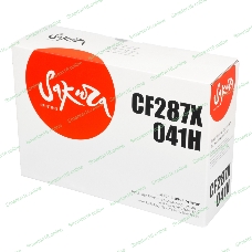 Картридж Sakura CF287X/041H для HP и Canon, черный, 20000 к.