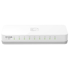 Коммутатор D-Link DES-1008C/F6/E, 8×100 Мбит/с, неуправляемый