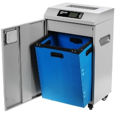 Шредер Office Kit S600 S600 1,9x15 (секр.P-5)/фрагменты/17лист./60лтр./Уничт:скрепки, скобы, пл.карты/CD