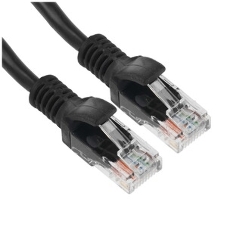 Патч-корд UTP Cablexpert PP12-7.5M/B cat.5e, 7.5м, литой, многожильный, черный