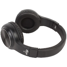 Беспроводные/проводные наушники Ritmix RH-475BTH черный, накладные, Bluetooth + проводной, складная конструкция, до 6 ч