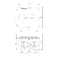 Розетка двойная Werkel Ethernet RJ-45 (белый) W1181101