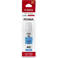 Контейнер с чернилами Canon GI-40 C голубой (7700 стр.) для СНПЧ Pixma G5040/G6040