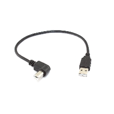 Кабель USB 2.0 на USB-B угол влево 0,3 м