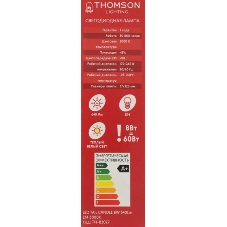 Лампа cветодиодная LED Thomson TH-B2098 E27, груша, 5Вт, 4000К, белый нейтральный, 1 шт.