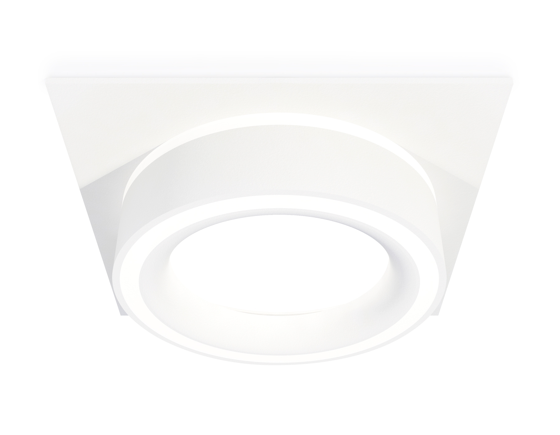 Комплект встраиваемого светильника Ambrella light XC8061018 SWH/FR белый песок/белый матовый GX53 (C8061, N8433)