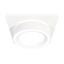 Комплект встраиваемого светильника Ambrella light XC8061018 SWH/FR белый песок/белый матовый GX53 (C8061, N8433)