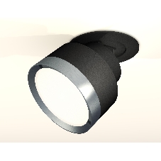 Светильник Ambrella Light XM8102504 SBK/PPH черный песок/графит полированный GX53 (A2242, A2106, C8102, N8133)