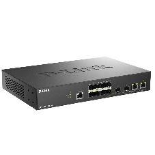Коммутатор D-Link DGS-1210-10XS/ME/C1A, 8×1 Гбит/с SFP + 2×10 Гбит/с Combo, управляемый