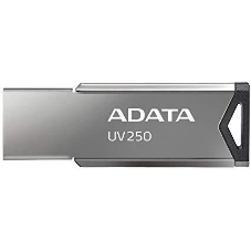 Флешка USB ADATA UV250 (AUV250-16G-RBK), 16Gb, USB 2.0, R/W 25/10, черный