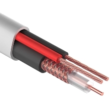 Кабель Rexant КВК-В-2+2x0,75 мм² (Cu/Cu) белый (бухта 200 м) 01-4101-1