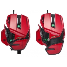 Мышь проводная Mad Catz R.A.T. 8+ ADV красный, 20000 dpi, USB, кнопки - 11