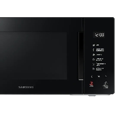 Микроволновая печь Samsung MS23T5018AK/BW черный, 23 л, 800 Вт, переключатели - сенсор