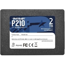 Накопитель SSD Patriot P210, 2Tb, SATA III, 2.5