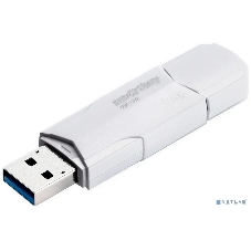 Флешка USB Smartbuy CLUE white (SB4 GbCLU-W), 4Gb, USB 2.0, R/W 15/8, белый