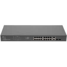 Коммутатор TP-Link TL-SG1218MP 18-портовый гигабитный коммутатор с 16 портами PoE+ SMB