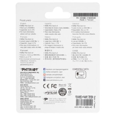 Накопитель SSD Patriot P400 Lite 1Tb M.2 2280 NVMe PCle 4.0 x4 R3500/W2700 TbW 560Tb 3D NAND with HS