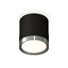 Светильник Ambrella Light XS8142006 SBK/PPH черный песок/графит полированный GX53 (C8142, N8133)