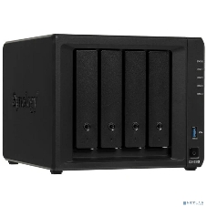 Сетевое хранилище Synology DiskStation DS425+ черный (Intel J4125/2Gb/4(3.5