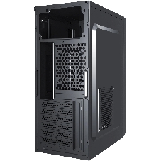 Компьютерный корпус Digma DCC-MD302 черный без БП ATX 1x80мм 3x120мм 2xUSB 2.0 2xUSB 3.0 audio