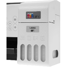 МФУ струйный Epson EcoTank L3266 (C11CJ66416) белый, A4, ч/б печ. 10 стр/мин., цв. печ. 5 стр/мин., 5760x1440 DPI, USB, Wi-Fi
