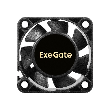 Вентилятор для корпуса ExeGate ExtraPower EP04010S3P-5 черный, 40 мм, 7500 об/мин, 35 дБ, 3 pin