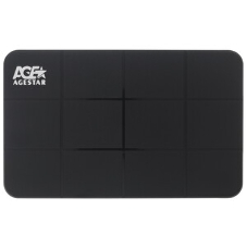 Внешний корпус для HDD AgeStar 3UB2P1 SATA III пластик черный 2.5