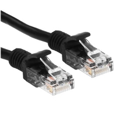 Патч-корд медный UTP Cablexpert PP10-3M/BK cat.5e, 3м, литой, многожильный, черный