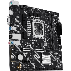 Материнская плата ASUS PRIME H810M-K, LGA 1851, Intel H810, 2xDDR5, 4xSATA, 1xM.2, 1xPCIe 4.0 x16, 1xPCIe 3.0 x1, 1xVGA, 1xHDMI, 1x1Gb LAN, 2xUSB-A 5Gbps, 4xUSB-A 2.0, 3x3.5 мм, 7.1, mATX