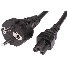 Кабель Buro IEC C5 (3-pin) Евровилка 3м