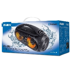 Мобильные колонки SVEN PS-380 2.0 черный