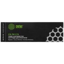 Картридж лазерный Cactus CS-TK1170 черный (7200 стр.) для Kyocera Ecosys M2040dn/M2540dn/M2640idw