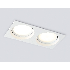 Светильник Ambrella light TN52234/2 WH белый IP20 GX53/2 220*110*44