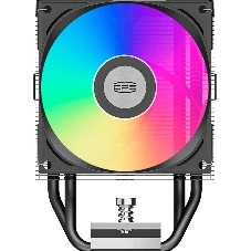 Кулер для процессора PCCooler R300 ARGB BK черный 92мм алюминий+медь 2200rpm 30db 4-pin 150W 133мм