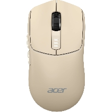 Мышь беспроводная Acer OMR312 бежевый, 3200 dpi, радиоканал, Bluetooth, USB, кнопки - 5