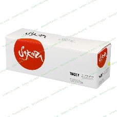 Картридж лазерный Sakura TN421Y для Brother HL-8260DCW, DCP-8410, MFC-8690, желтый, 1 800к.