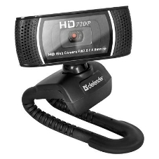Веб-камера Defender G-lens 2597 2МП, автофокус, слеж за лицом, HD 720R